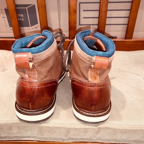 Aldo Two Tone Boots - Picture 5 of 11